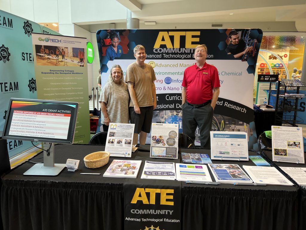 ATE Booth at Experience STEAM 2022