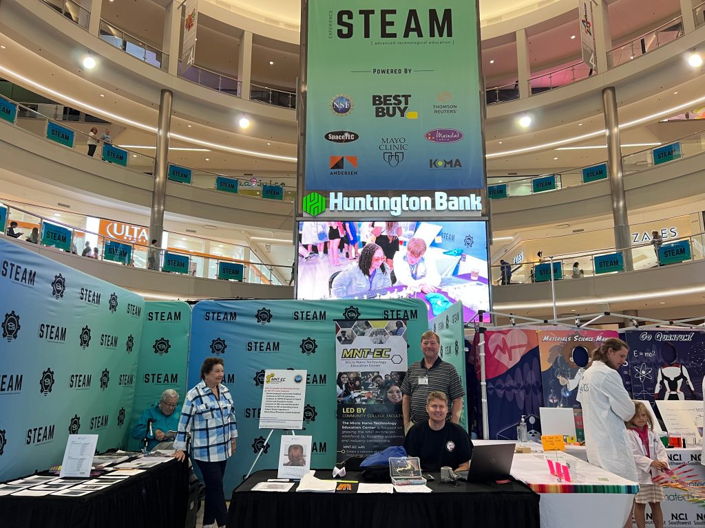 Micro Nano Education Technology Center booth at Experience STEAM 2022