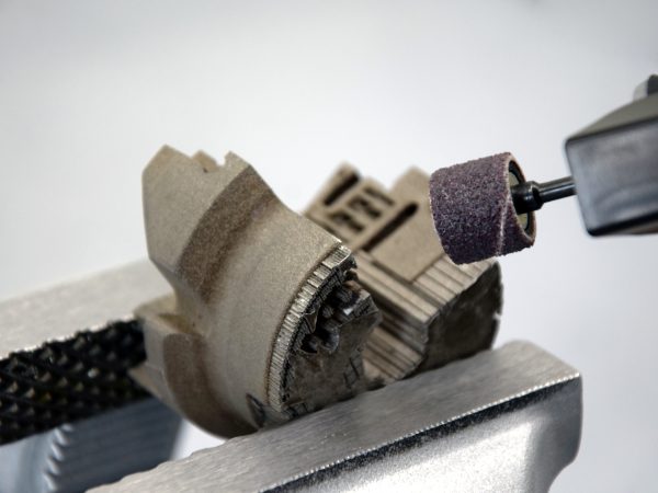 3d printed models with complex geometry, post processing