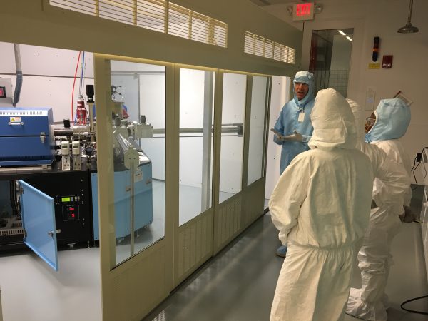 Jim Marti providing a lab tour -- a similar one is provided during the workshop.