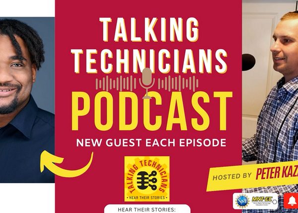 Episode Banner Image: Jamel is a Technician at TEL S04-E08 Talking Technicians