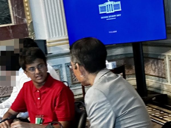Student Success: An Interview with Ishan Jha Ishan meeting with officials in Washington D.C. as part of TechConnect