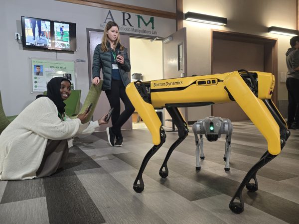 Student visit to the Advanced Robotic Manipulators Lab