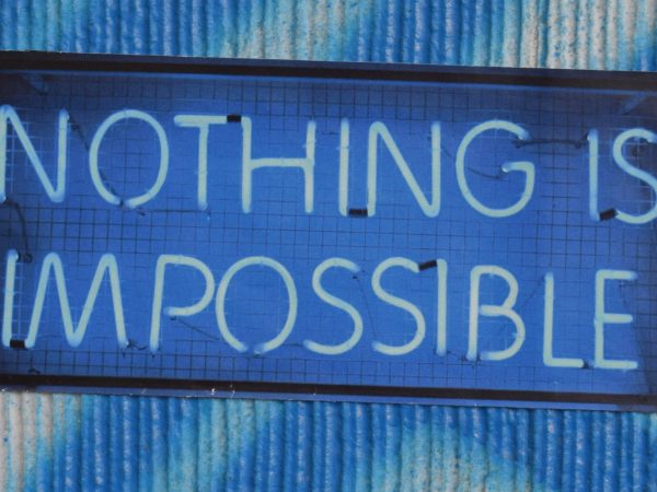 Oh, the Things You’ll Discover! From Make-Believe to Mind-Blowing Science Nothing is Impossible neon sign image